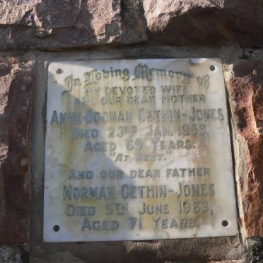 JONES Norman, Gethin -1963 &amp; Anne DOONAN -1959