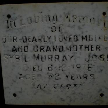 JOSE Sybil, Murray -1976