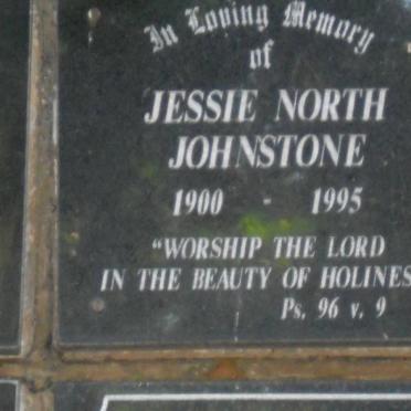 JOHNSTONE Jessie North 1900-1995