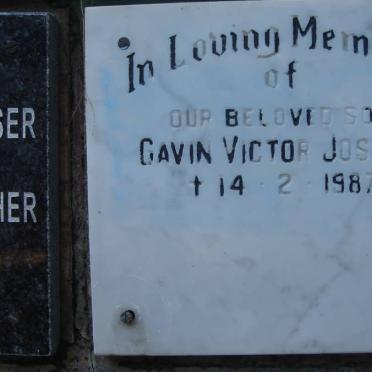 JOSHUA Gavin Victor -1987