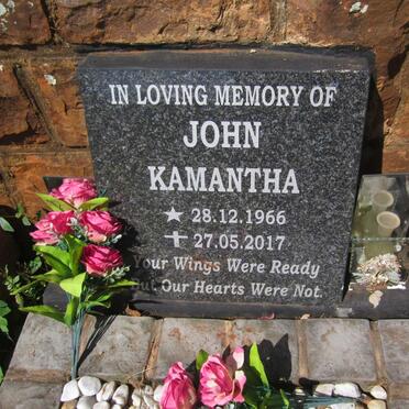 KAMANTHA John 1966-2017