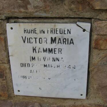 KAMMER Victor Maria -1944