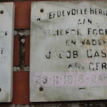 KRUGER Jacob Casper 1915-1973