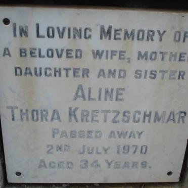 KRETZSCHMAR Aline Thora -1970