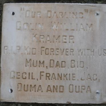 KRAMER Colin William