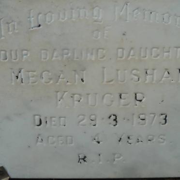 KRUGER Megan Lushan -1973