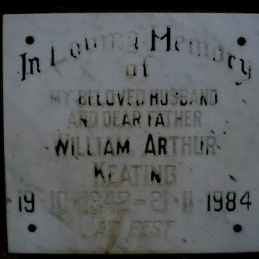 KEATING William Arthur 1942-1984