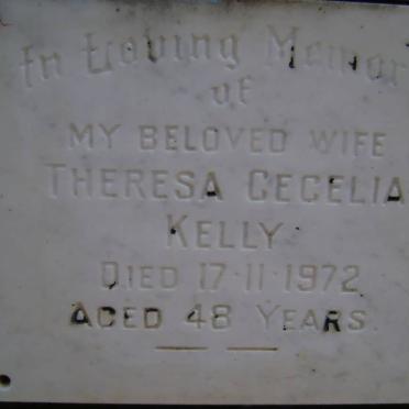 KELLY Theresa Cecelia -1972