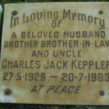KEPPLER Charles Jack 1926-1983