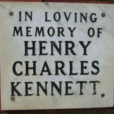 KENNETT Henry Charles 