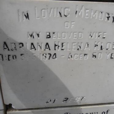 KLOEK Adriana Helena -1974