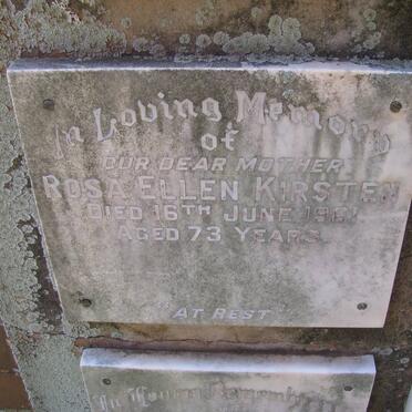 KIRSTEN Rosa Ellen -1961
