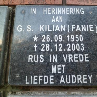 KILIAN G. S. 1950-2003