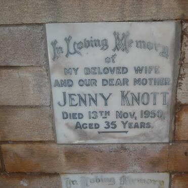 KNOTT Jenny -1950