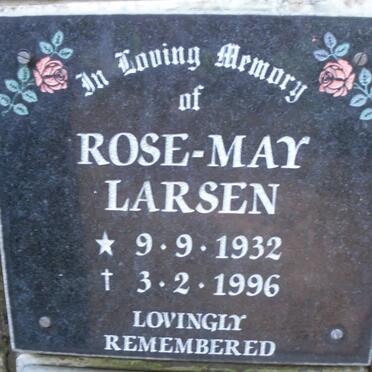 LARSEN Rose-May 1932-1996