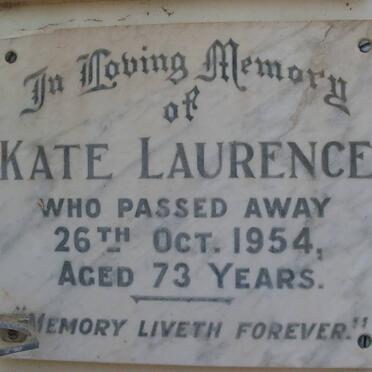 LAURENCE Kate -1954