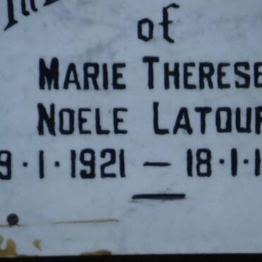 LATOUF Marie Therese Noele 1921-1987