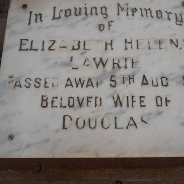 LAWRIE  Elizabeth Helena -1971