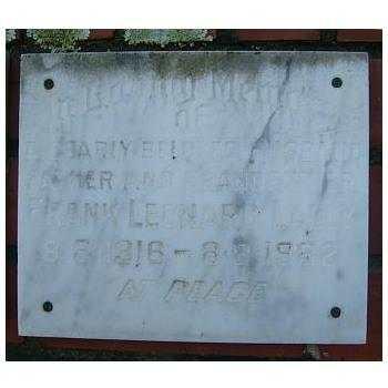 LALLY Frank Leonard 1916-1982