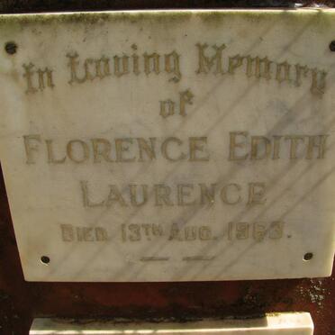 LAURENCE Florence Edith -1963