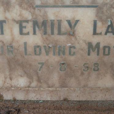 LAYBOURNE John Charles  -1945 &amp; Harriet Emily -1958 :: LAYBOURNE Violet -1939