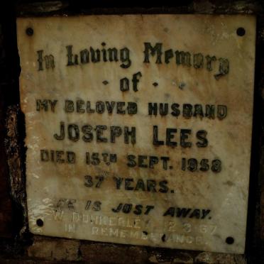 LEES Joseph -1958::DUNKERLEY Walter -1967