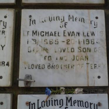 LEWIS Michael Evan 1965-1984