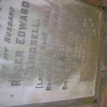 LINDSELL Roger Edward 1885-1940