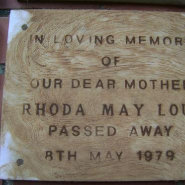 LOUW Rhoda May -1979 