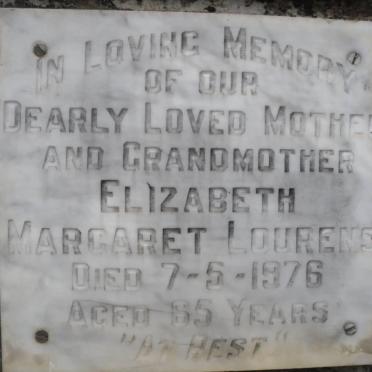 LOURENS Elizabeth Margaret -1976