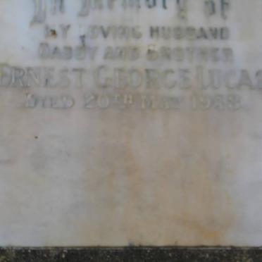 LUCAS Ernest George -1948