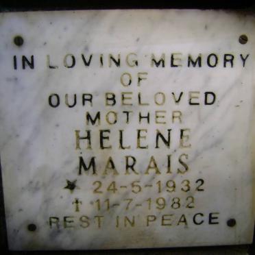 MARAIS Helene 1932-1982