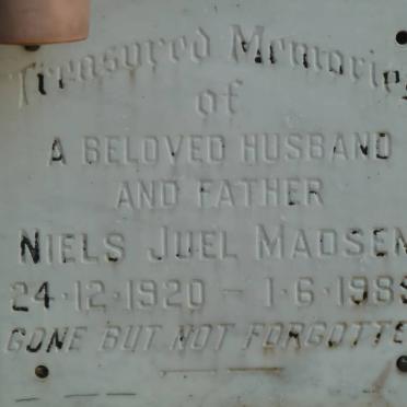 MADSEN Niels Juel 1920-1989