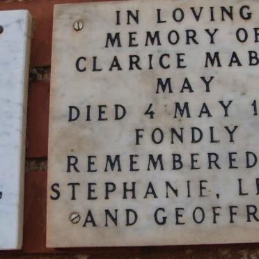 MAY Clarice Mabel -1975