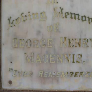 MAGENNIS George Henry