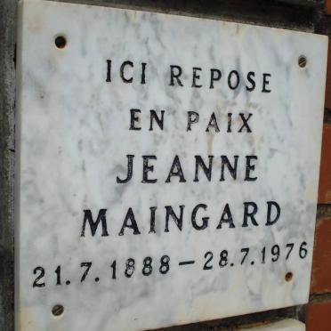 MAINGARD Jeanne 1888-1976