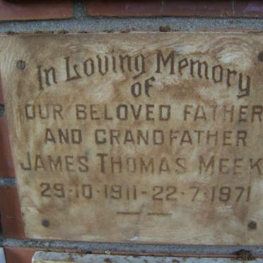 MEEK James Thomas 1911-1971