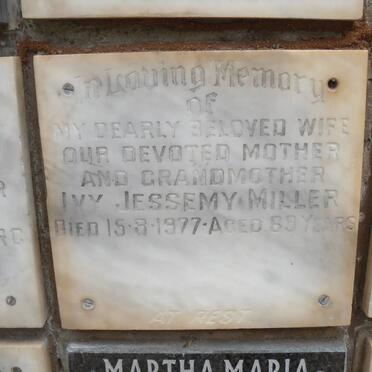 MILLER Ivy Jessemy -1977