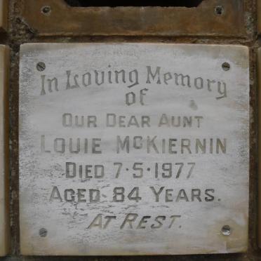 McKIERNIN Louie -1977