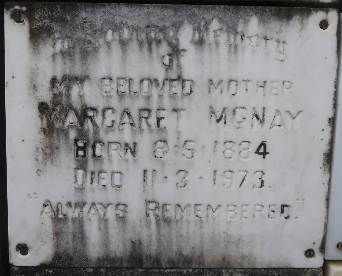 McNAY Margaret 1884-1973