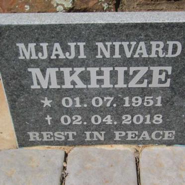 MKHIZE Mjaji Nivard 1951-2018