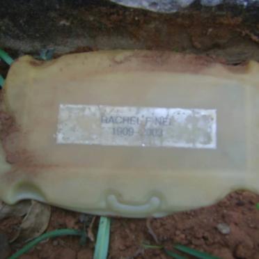 NEL Rachel F. 1909-2003