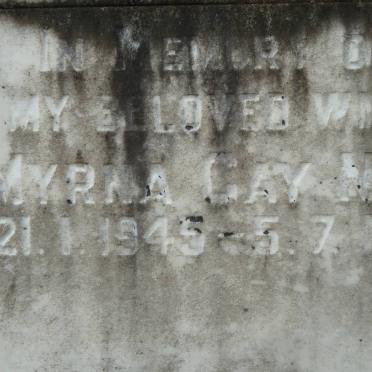 NEL Myrna Gay 1945-1973