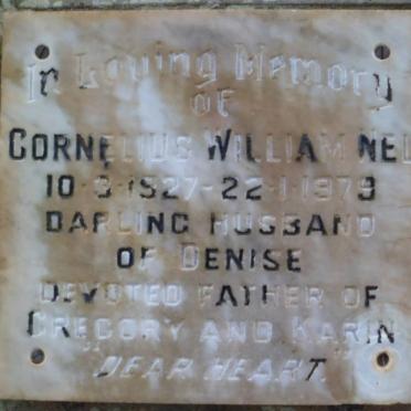 NEL Cornelius William 1927-1979