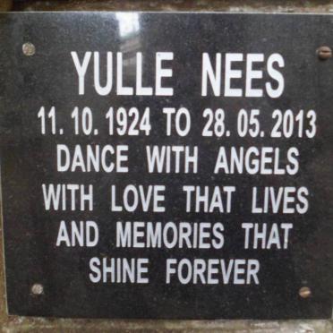 NEES Yulle 1924-2013
