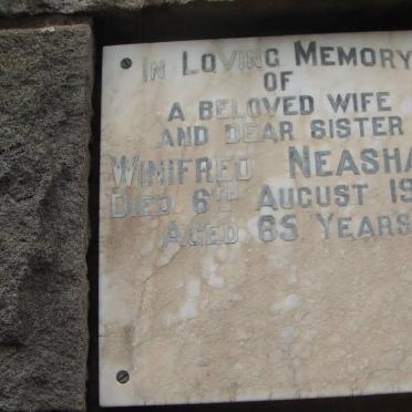 NEASHAM Winifred -1967