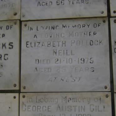 NEILL Elizabeth Pollock -1975