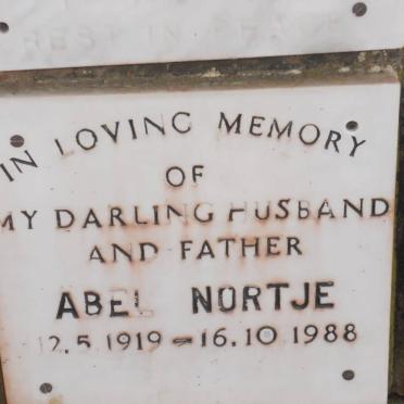 NORTJE Abel 1919-1988