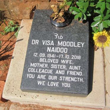 NAIDOO Visa Moodley 1941-2018