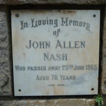 NASH John Allen -1965